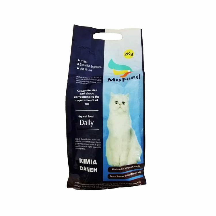غذای خشک گربه بالغ، ۲ کیلوگرمی، برند مفید