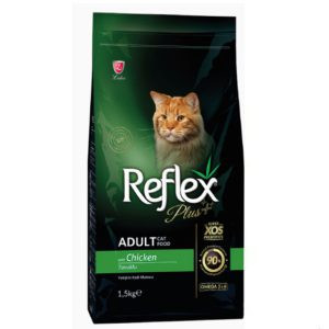 غذای خشک گربه بالغ رفلکس پلاس مرغ _ 1.5kg