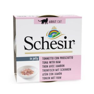 کنسرو 85 گرمی گربه ماهی تن و ژامبون شسیر
