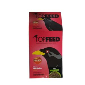 غذای خشک مرغ مینا مدل تاپ فید meal worm