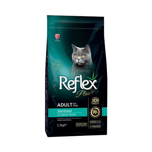 غذای خشک گربه رفلکس پلاس عقیم شده (استرلایز) مرغ
