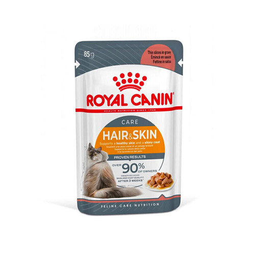 پوچ گربه رویال کنین Hair & Skin