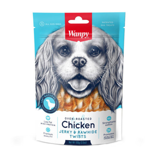 تشویقی سگ دورپیچ مرغ ونپی – Wanpy